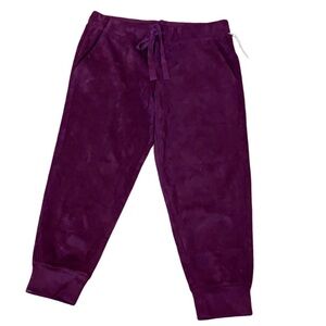 Another Love burgundy Juliette joggers Size XL New